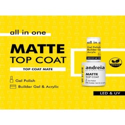 MATTE TOP COAT ALL IN ONE ANDREIA 10.5ml